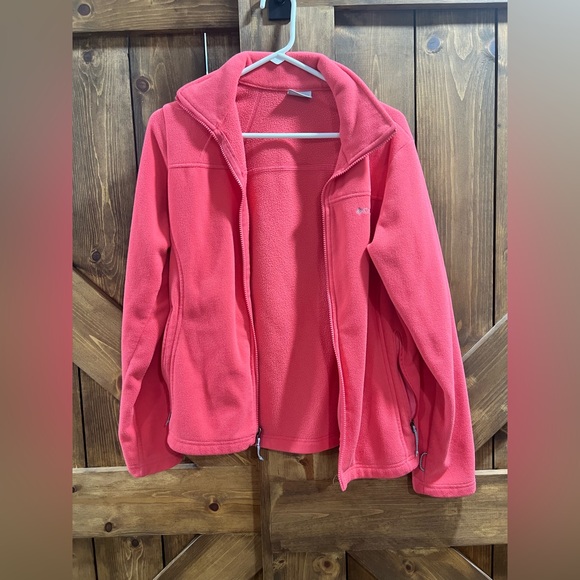 Columbia Sweaters - Fleece Columbia Zip Medium